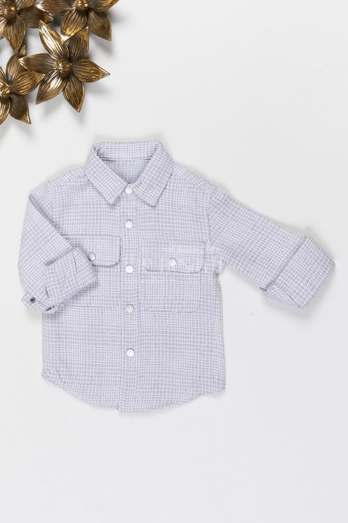 The Nesavu Boys Cotton Shirt Boys Cotton Shirt for Casual Outings and Family Functions Nesavu Nesavu Boys Tweed Cotton Shirt For Casual Outings Family Functions And Smart Everyday Wear