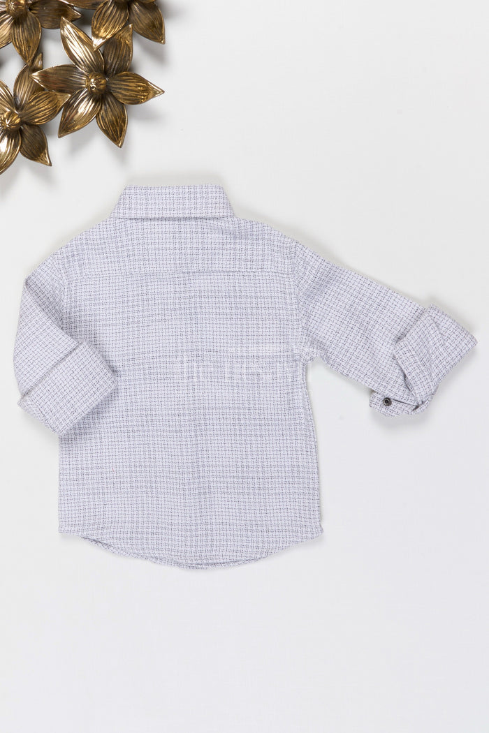 The Nesavu Boys Cotton Shirt Boys Cotton Shirt for Casual Outings and Family Functions Nesavu Nesavu Boys Tweed Cotton Shirt For Casual Outings Family Functions And Smart Everyday Wear