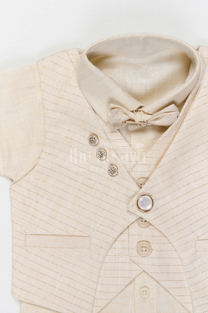 The Nesavu Boys Jacket Sets Boys Ethnic Jacket Set for Festive Events and Family Functions Nesavu Nesavu boys ethnic jacket set for festive occasions weddings and traditional celebrations
