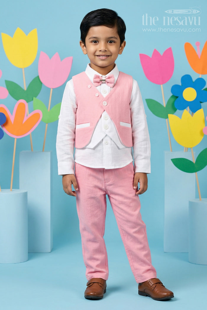 Boys Jacket Set for Festive Occasions and Traditional Celebrations