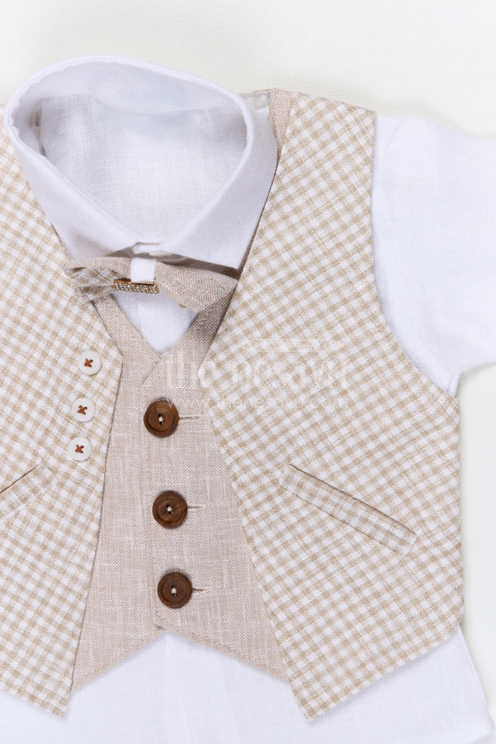 The Nesavu Boys Jacket Sets Boys Jacket Set for Weddings and Festive Family Celebrations Nesavu Nesavu boys cotton jacket set for weddings festive occasions and traditional family celebrations
