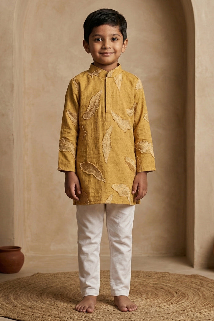 Boys Kurta Set for Temple Festivals and Traditional Functions
