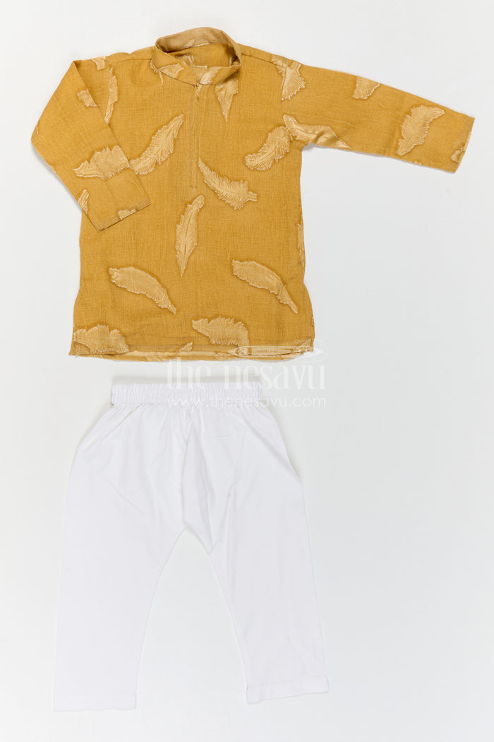 Boys Kurta Set for Temple Festivals and Traditional Functions
