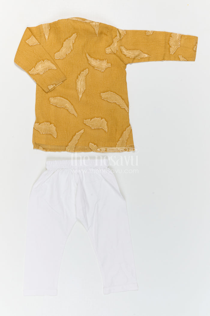 Boys Kurta Set for Temple Festivals and Traditional Functions