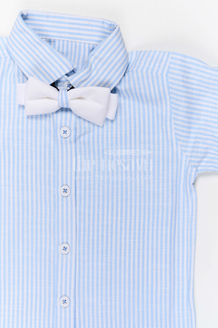 The Nesavu Boys Jacket Sets Boys Traditional Jacket Set for Festive Celebrations and Family Functions Nesavu Nesavu boys cotton striped jacket set for festive celebrations weddings and family occasions