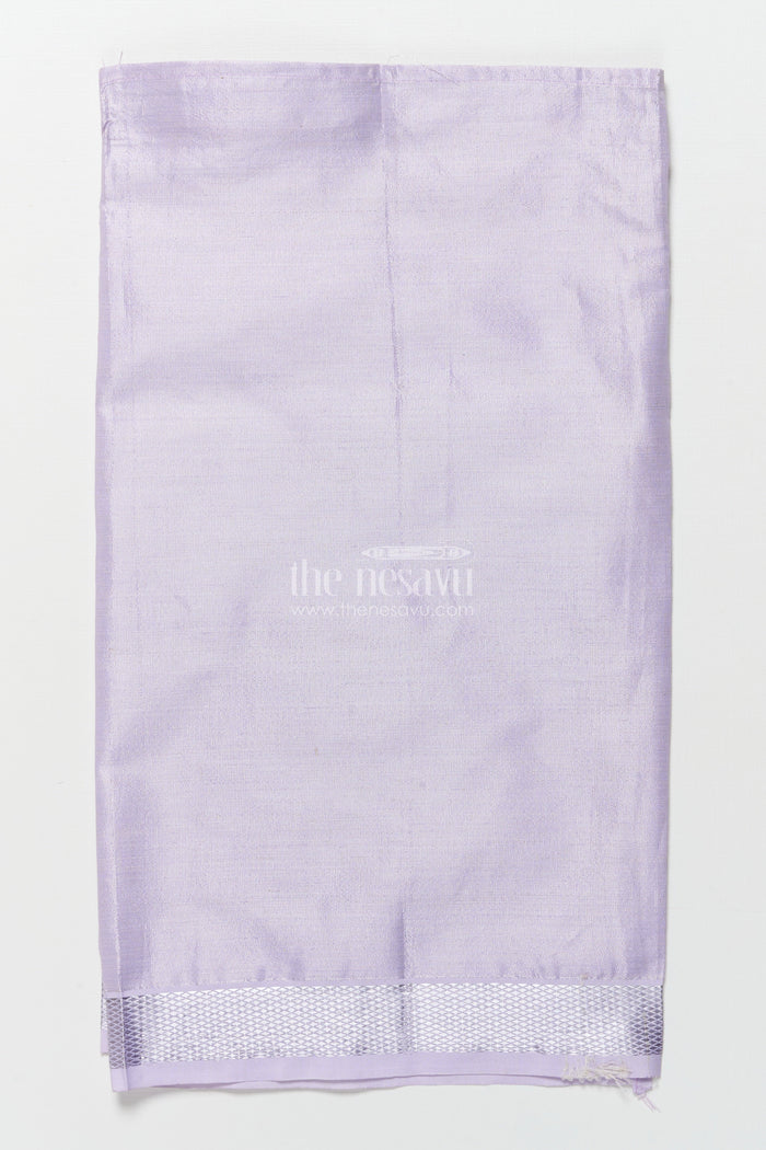 The Nesavu Boys Vesti Boys Traditional Vesti for Casual Poojas and Family Rituals Nesavu Nesavu boys tissue vesti casual rituals poojas breathable lightweight fabric