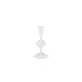 Candeliere Glass Taper Holder - Clear - Taper Holder by Carlyle Avenue