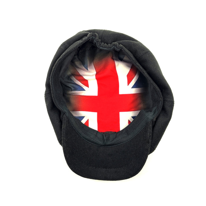 Carlyle Felt Newsboy Cap | Modern Peaky Panel Shape