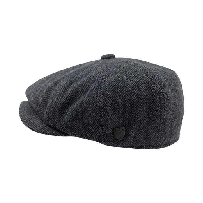 Carlyle Heath Jumbo Herringbone Newsboy Cap