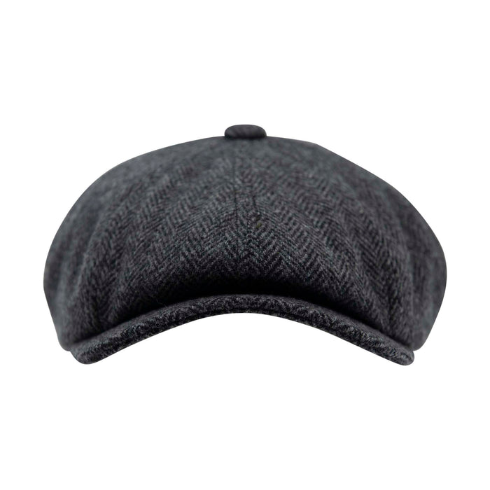 Carlyle Heath Jumbo Herringbone Newsboy Cap