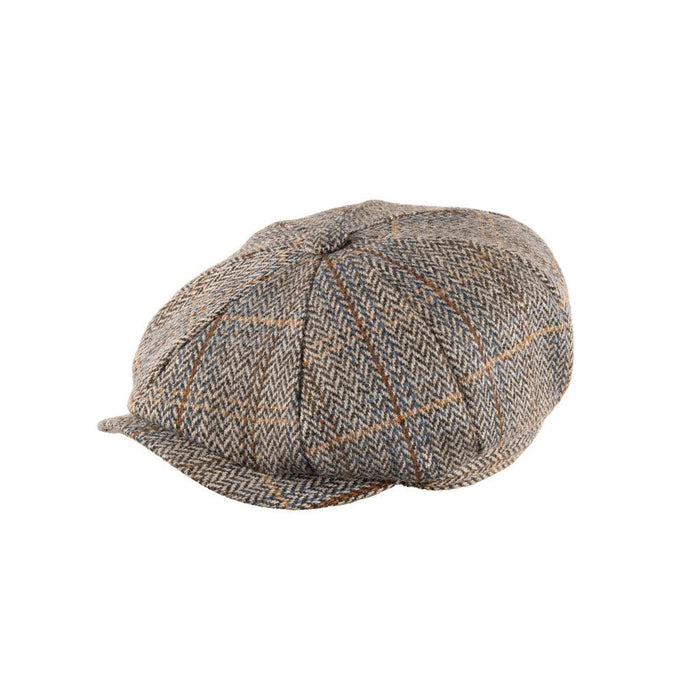 Heritage Traditions Carlyle Tweed Newsboy Cap | Elasticated Fit