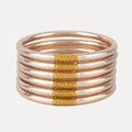 Champagne All Weather Bangles® (Set of 6)