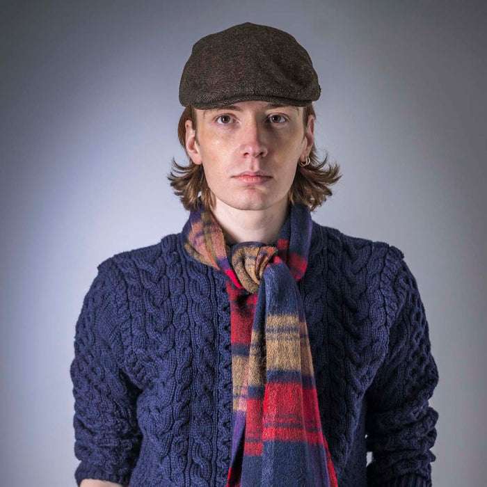 Classic Arthur Tweed Flat Cap