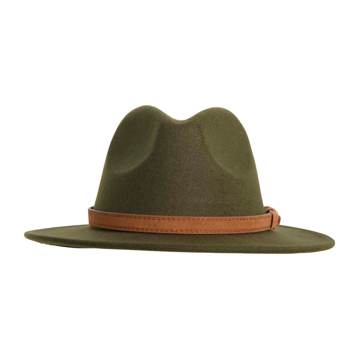 Heritage Traditions Classic Colour Felt Fedora