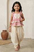Classic Girls Dhoti Set for Traditional Functions