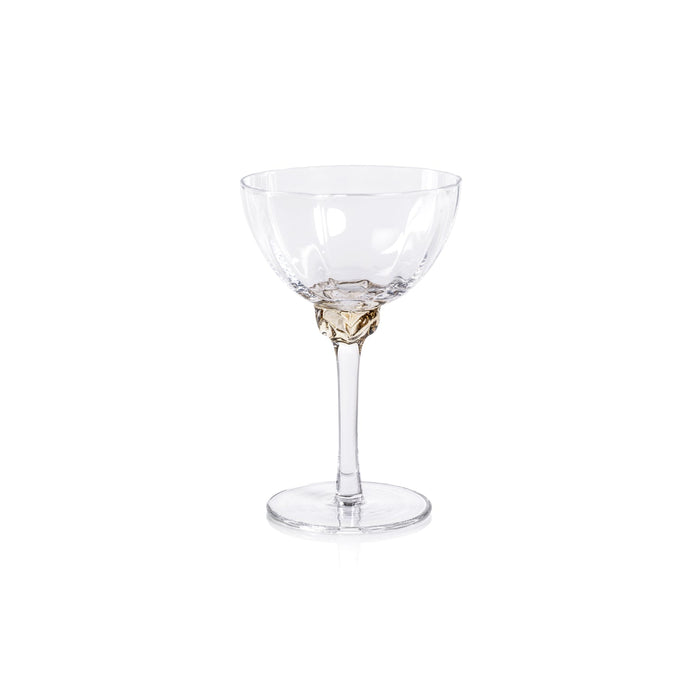 Colette Glassware - Martini/Cocktail Glass - Pastels - Drinkware by Carlyle Avenue