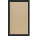Creative Concepts-Cane Wicker Canvas Black Indoor/Outdoor Bordere Rectangle image