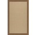 Creative Concepts-Sisal Canvas Cocoa Indoor/Outdoor Bordere Rectangle image