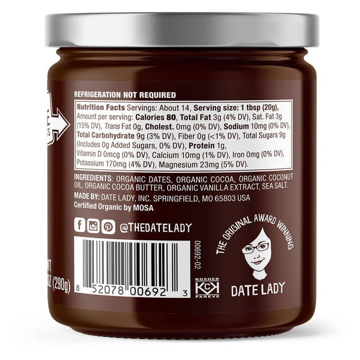 Date Lady | Organic Chocolate Spread - Date Lady - Living with Ivey