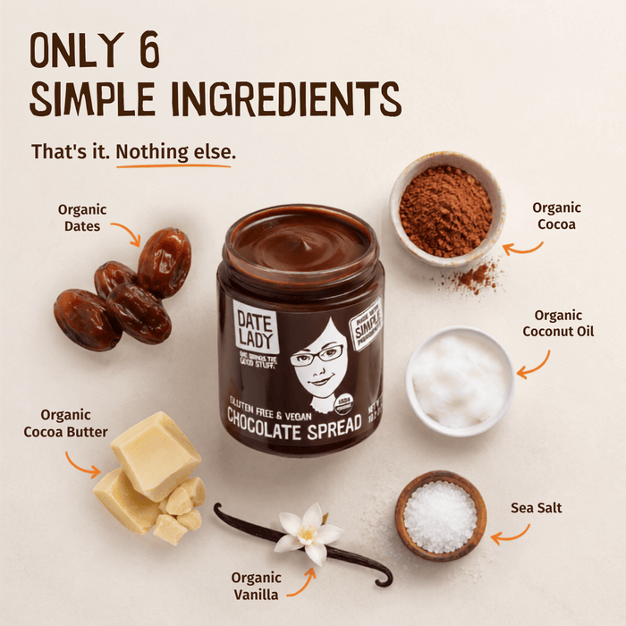 Date Lady | Organic Chocolate Spread - Date Lady - Living with Ivey