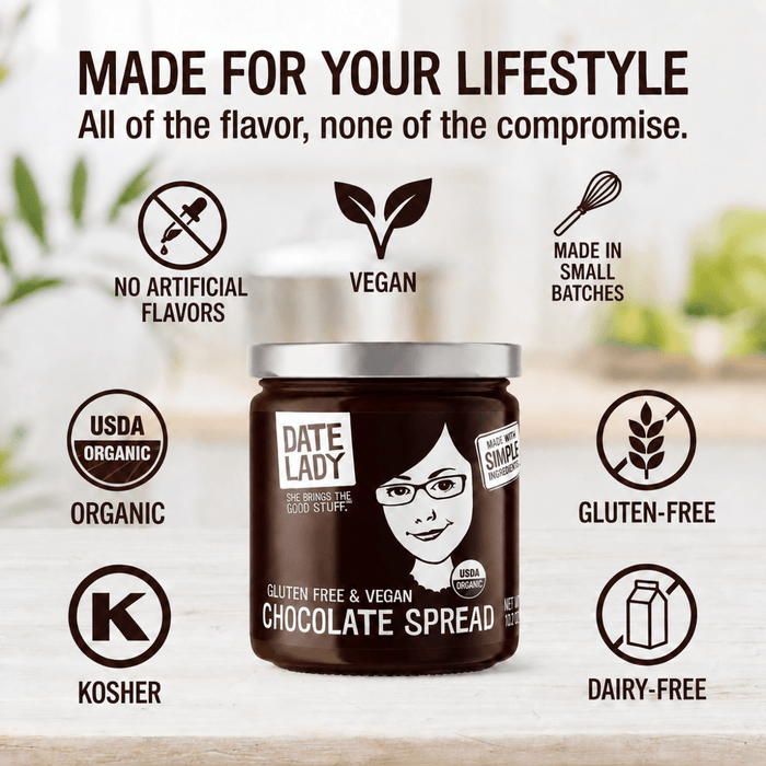 Date Lady | Organic Chocolate Spread - Date Lady - Living with Ivey
