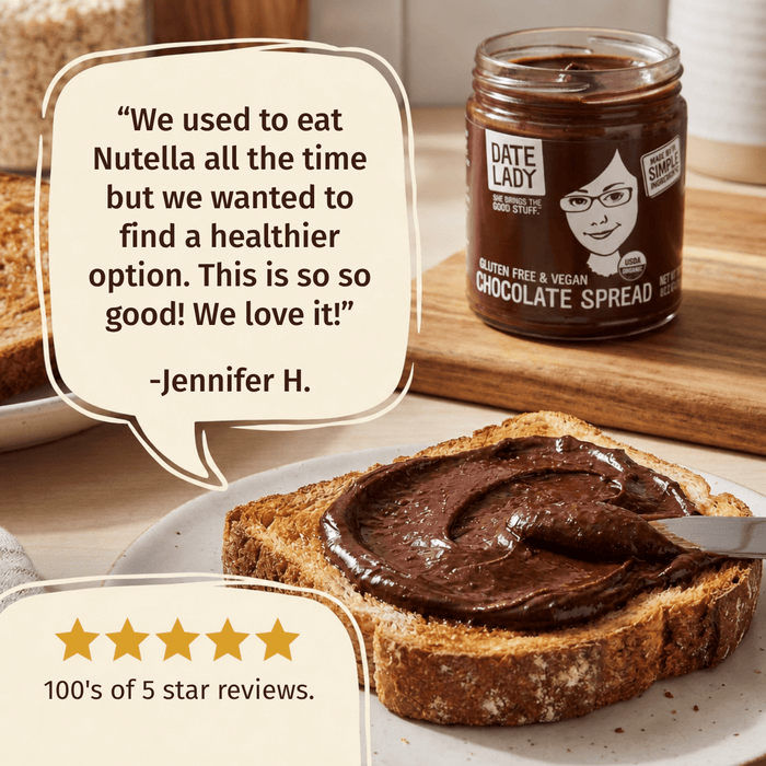 Date Lady | Organic Chocolate Spread - Date Lady - Living with Ivey