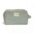 De La Mur Lines - Squared Makeup Bag in Teo