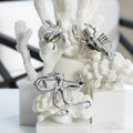Decorative Silver Octopus - Decorative Accessories by Carlyle Avenue