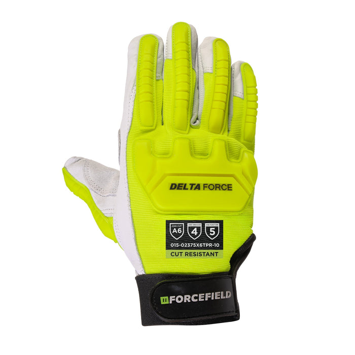 Deltaforce Goatskin Cut A6 Impact Performance Gloves