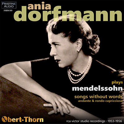 DORFMANN Mendelssohn: Songs Without Words (1956/1953) - PAKM069 - CD