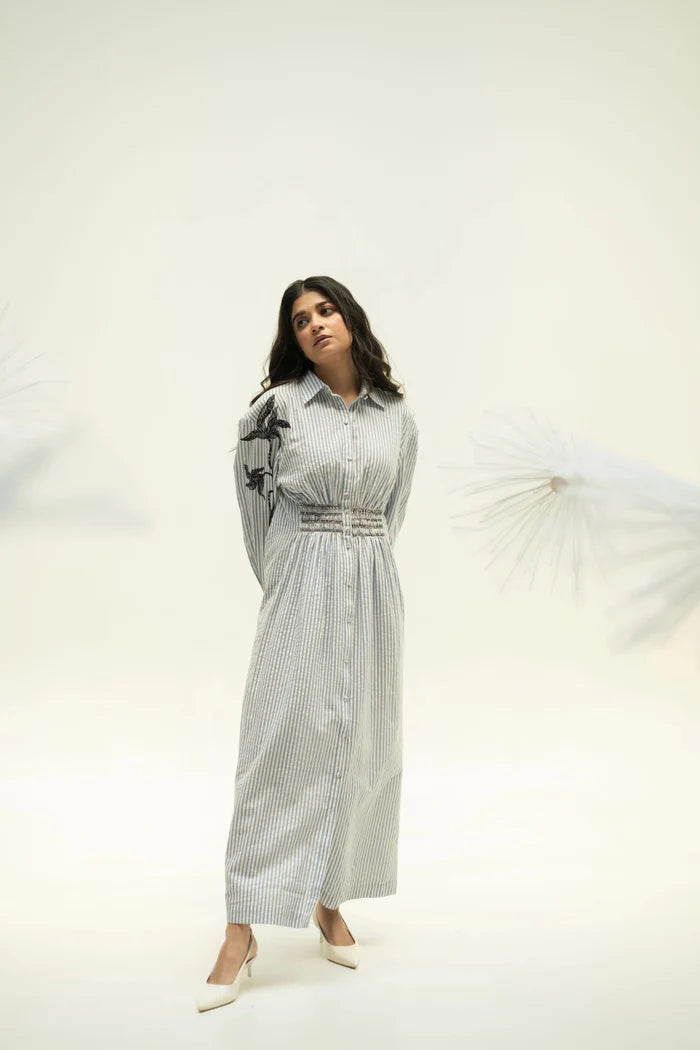 ERIS SEERSUCKER DRESS My Store