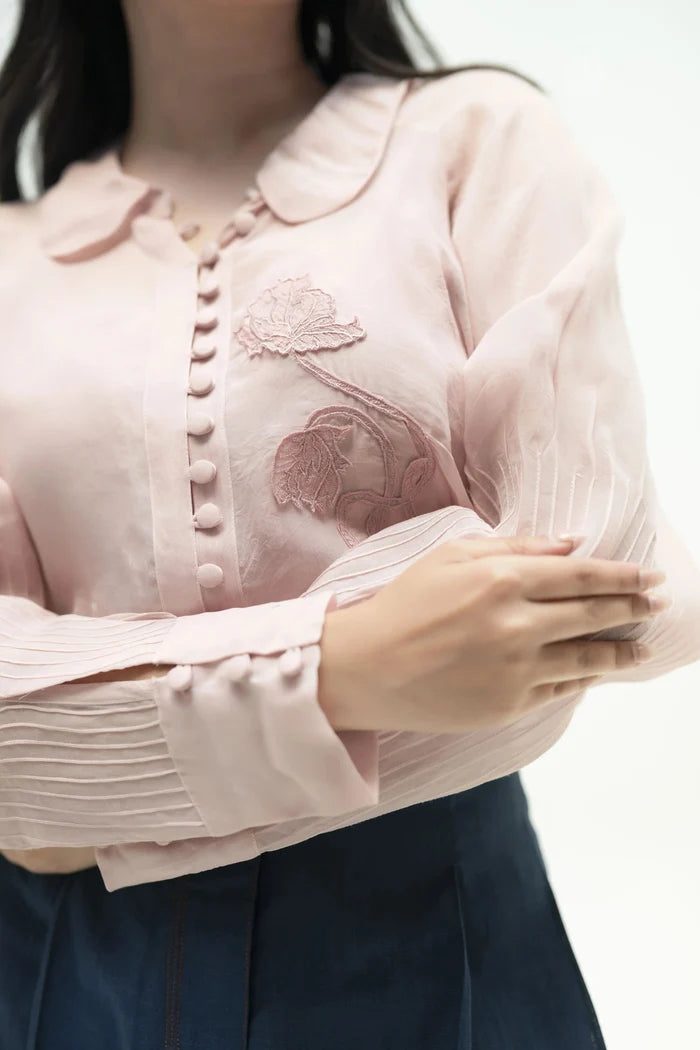 ESTHER ORGANZA EMBELLISHED SHIRT My Store