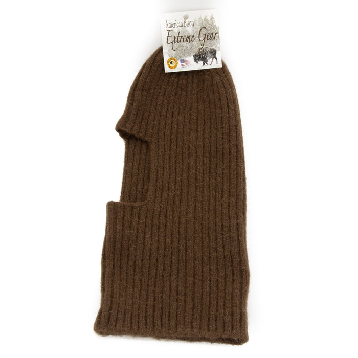 Balaclava - full head mask Bison Gear The Buffalo Wool Co. Extreme gear; 90% bison 10% nylon