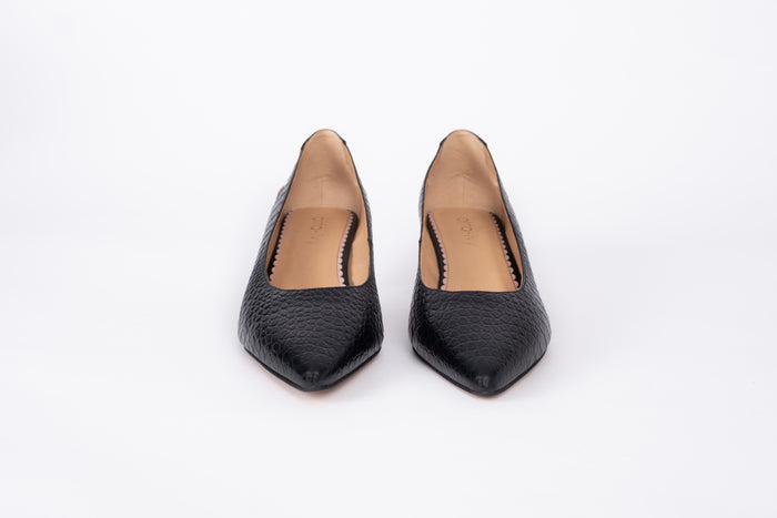 FLORENCE KITTEN (BLACK CROC)