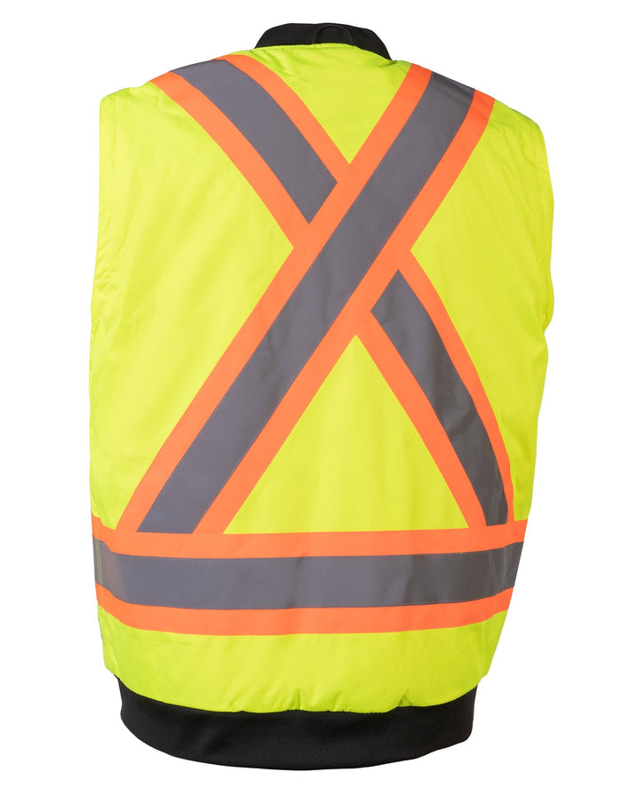 Forcefield 7-in-1 Hi Vis Safety Parka (All Lime)