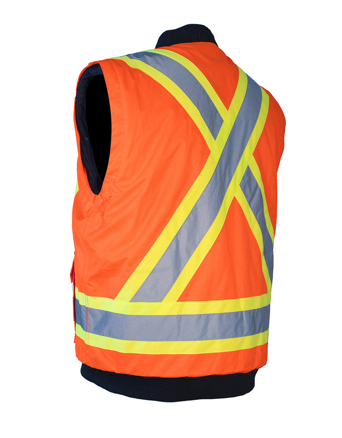 Forcefield 7-in-1 Hi Vis Safety Parka (All Orange)