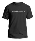 Forcefield Black Lightweight Short-Sleeve Crewneck Reflective Forcefield Logo Graphic T-Shirt