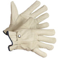 "Cattle Baron" Fleece Lined Roper's Gloves - Hi Vis Safety