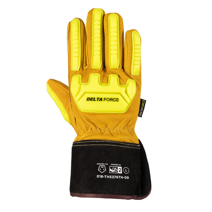 Forcefield Delta Force Cut/Impact ResistantThinsulate Lined Safety Cuﬀ Gloves