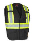 Forcefield Fire Resistant (FR) Cotton Duck Hi Vis Safety Vest