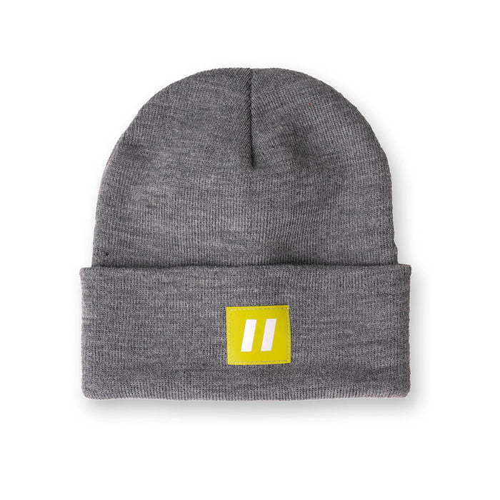 Forcefield Grey Toque with Reflective Patch