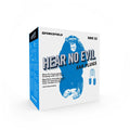 Forcefield "Hear No Evil" Blue Corded Form Detectable Earplugs, Box of 100 Pair