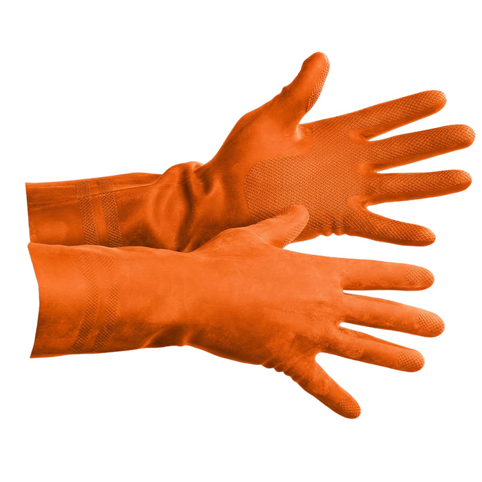 Forcefield Heavyweight Latex Canner's Glove, Available in Black or Orange