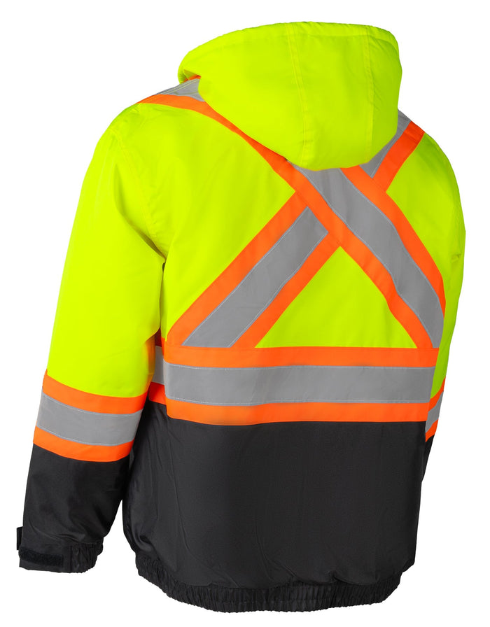 Forcefield Hi Vis Aviator Lined Bomber Jacket
