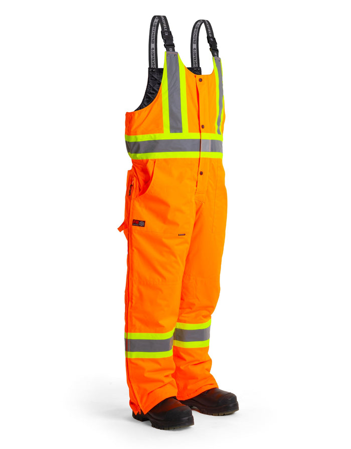 Forcefield Hi-Vis Flame-Resistant (FR)   Ripstop Heavy Weight Lined Bib Pants