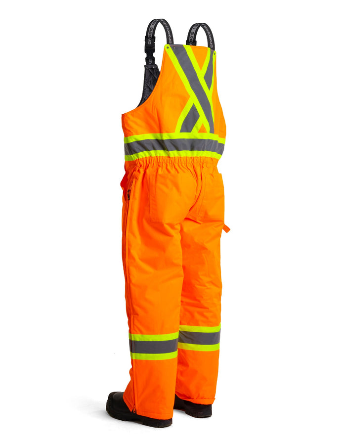 Forcefield Hi-Vis Flame-Resistant (FR)   Ripstop Heavy Weight Lined Bib Pants