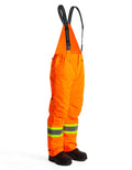 Forcefield Hi-Vis Orange Flame-Resistant (FR) Ripstop Light Weight Bib Pants