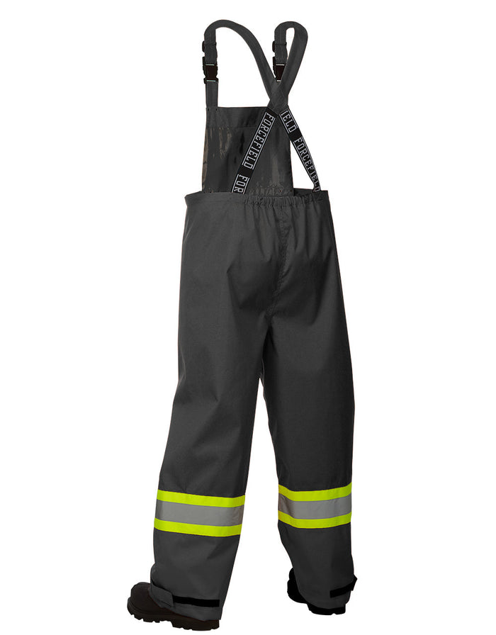 Forcefield Hi Vis Safety Rain Overall