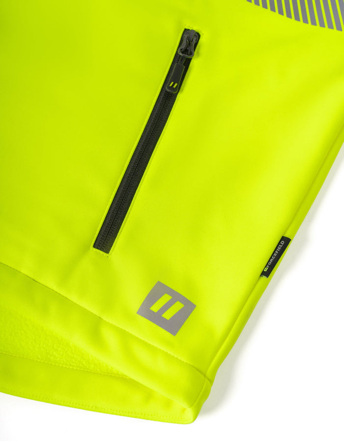 Forcefield Hi Vis Safety Softshell Jacket with Segmented Tape