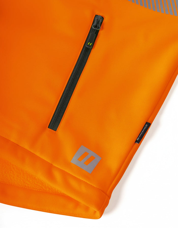 Forcefield Hi Vis Safety Softshell Jacket with Segmented Tape